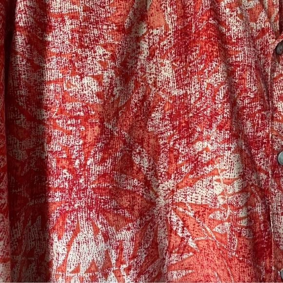 Tori Richard | Men's 100% Cotton Hawaiian Floral Button Down Shirt Size Large - Picture 2 of 7